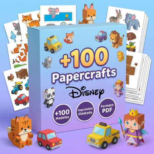 +100 PaperCrafts DISNEY